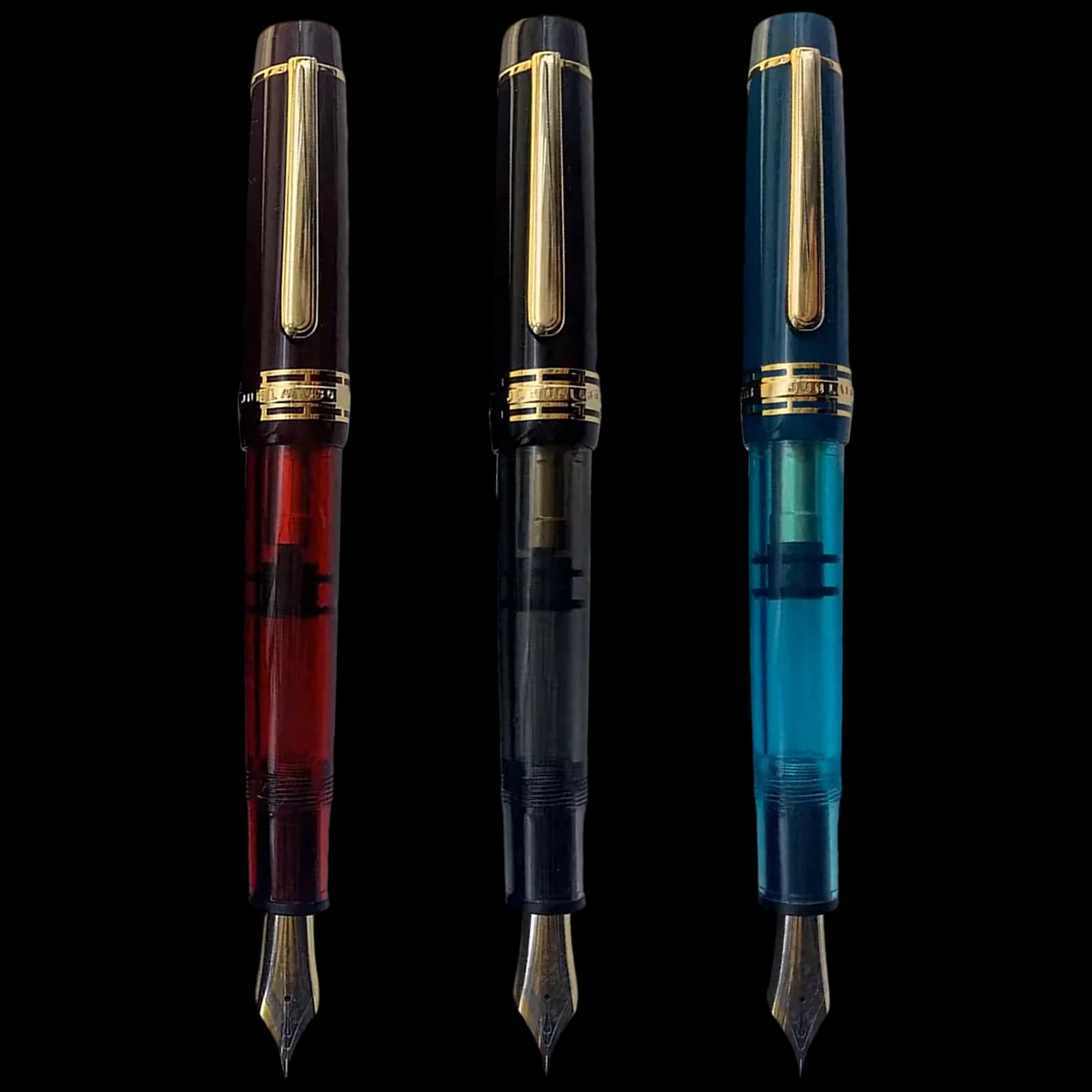 New Yongsheng 630 resin Fountain Pen Junlai No. 8 Iridium Nib 0.5~0.7mm Gold Clip Piston inking Office Business Writing Supplies