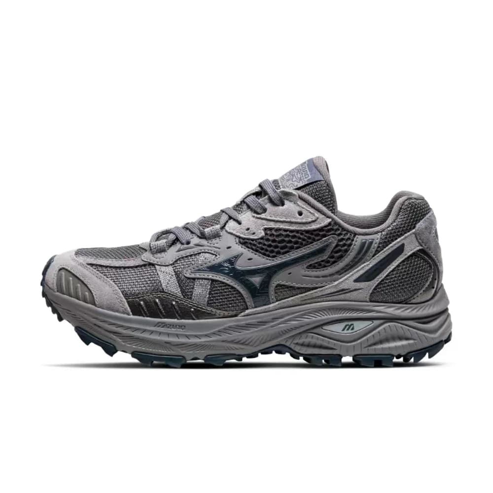 Mizuno Racer ADV Unisex Low-Top Running Shoes – Gravel Gray, Non-Slip, Durable, Fashionable & Breathable D1GH241204