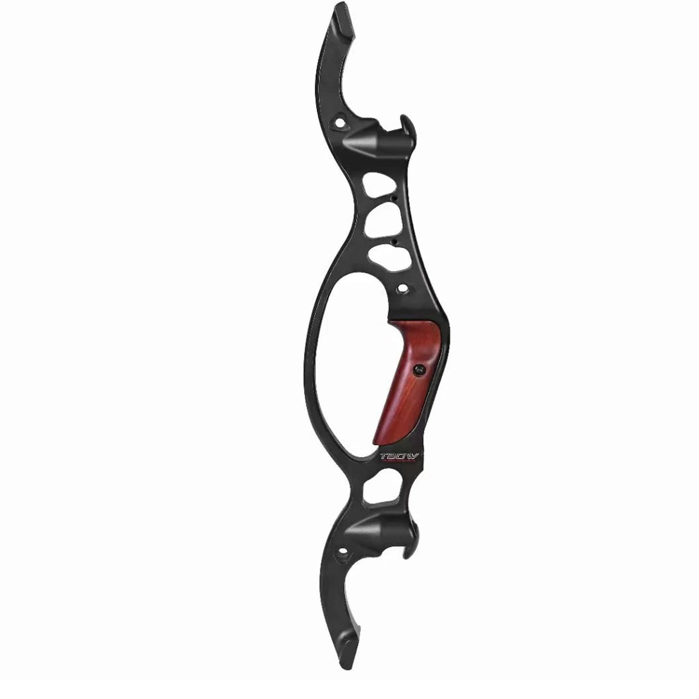21" Aluminum‑Magnesium Alloy Recurve Bow Riser Archery Shooting Bow Handle Universal Left Right Hand Bow Accessory for Target Pr
