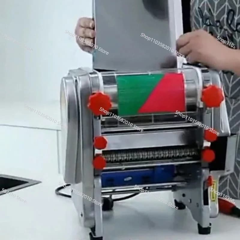 Commercial Electric Noodle Pressing Machine Stainless Steel Pasta Maker Multifunctional Noodle Rolling Machine