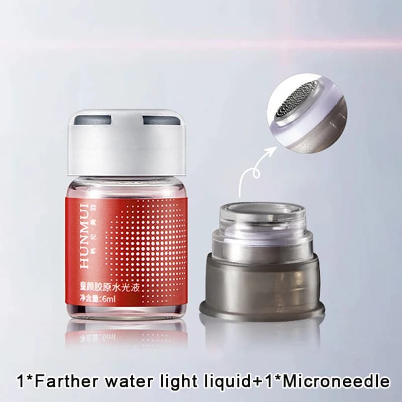 High Efficiency Hydrating Lotion Under 0.3mm, Reduces Subtile Rugs, Corrective Serum for Face, Collagen Serum with Micro needles