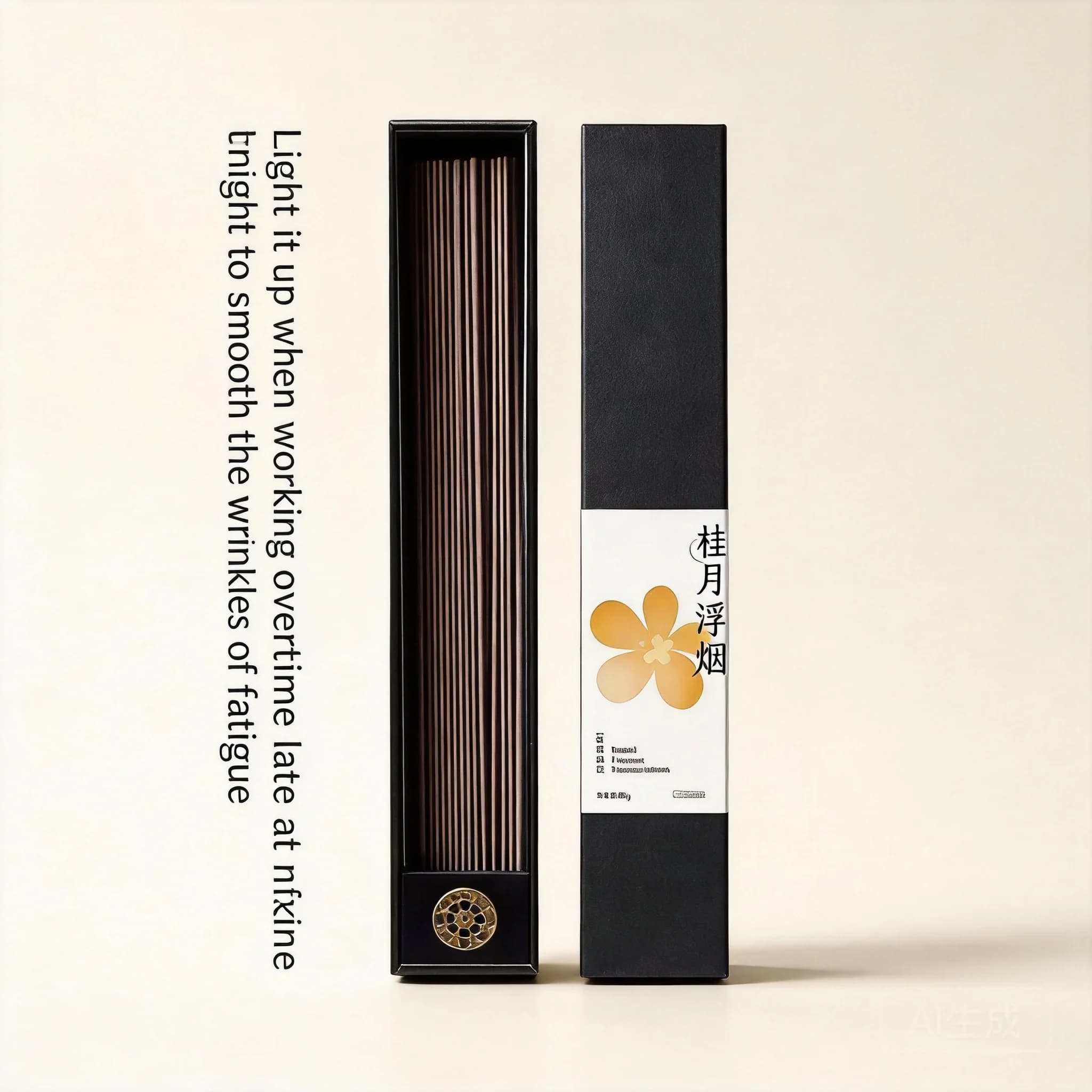 Chinese Traditional Fortune Blessing Natural Incense Sticks 30g Set With Incense Holder Sandalwood Osmanthus Oud Pear Scent Calm
