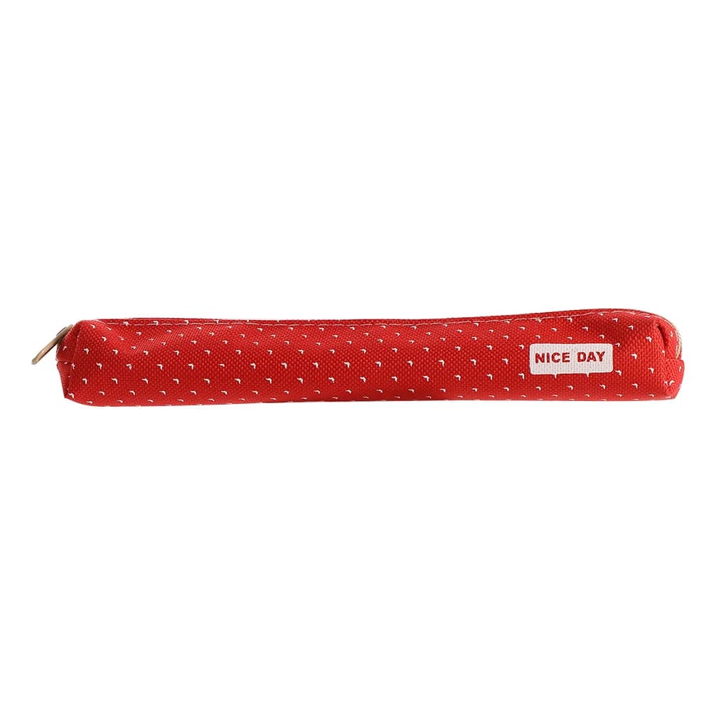 Astuccio Carino con Cerniera, Colori Caramella, Super Sottile, per Cancelleria e Materiale Scolastico