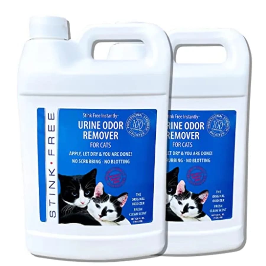 Soluzione Istantanea per Rimuovere ed Eliminare l'Odore di Urina di Gatto, Detergente a Base di Ossidante e Deodorante per Tappeti