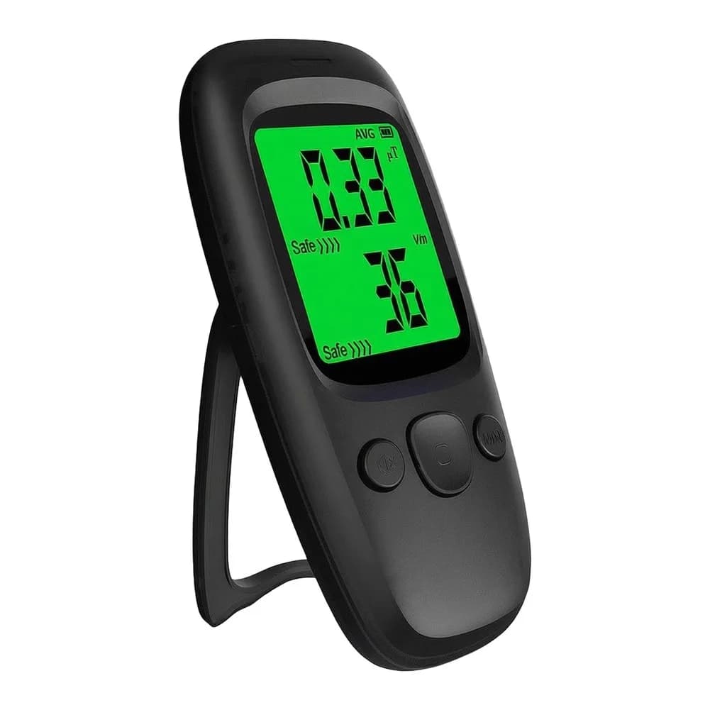 DM161B Electromagnetic Radiation Detector 5Hz-3500Hz Dual Mode Electric Magnetic Field Meter High LCD Alarm For Home Appliance R