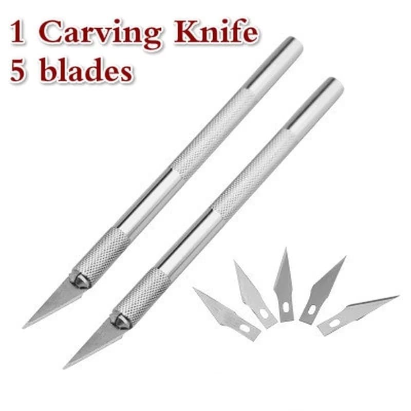 Scrapbooking knife, Precision knife for card creation, Card carving knife, Craftsmanship tools, clay and ceramic sculpture
