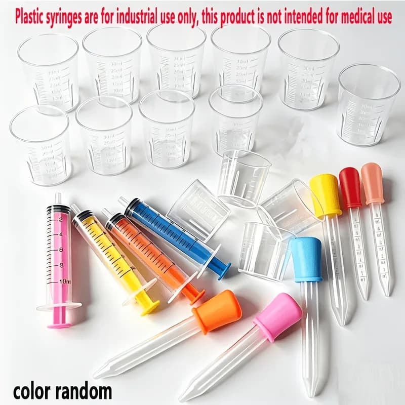 A Set of 23 Pieces of Scientific Laboratory Measurement Tools, Suitable for Scientific Education, Experimental Operation