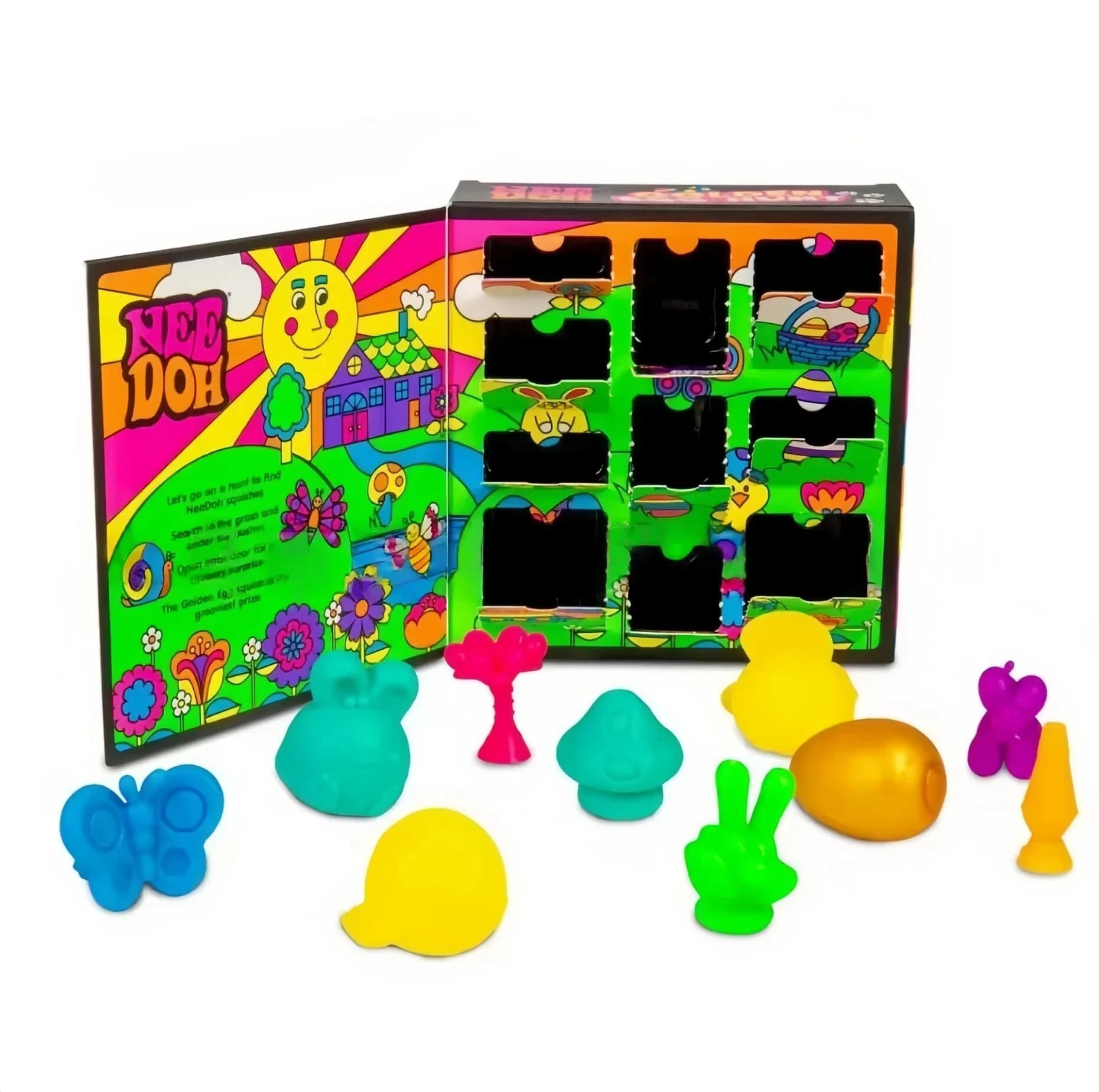Nuova Palla Antistress Squishy NeeDoh 2026 a Lenta Risalita, Giocattolo Sensoriale Fidget per Bambini, Divertente Regalo di Pasqua per Alleviare l'Ansia e Gadget per Feste