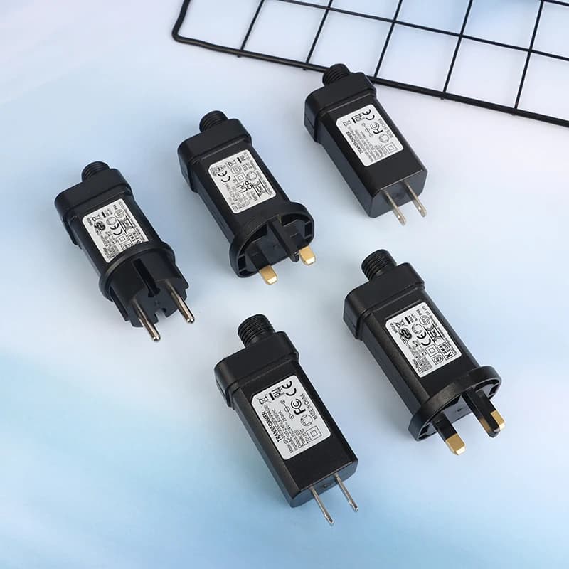 AC 220 V A 24 V/31 V DC 6 W 8 Driver Della Lampada A LED Funzionale EU US UK Spina Interruttore Adattatore IP44 Impermeabile Accessori di Illuminazione Laser