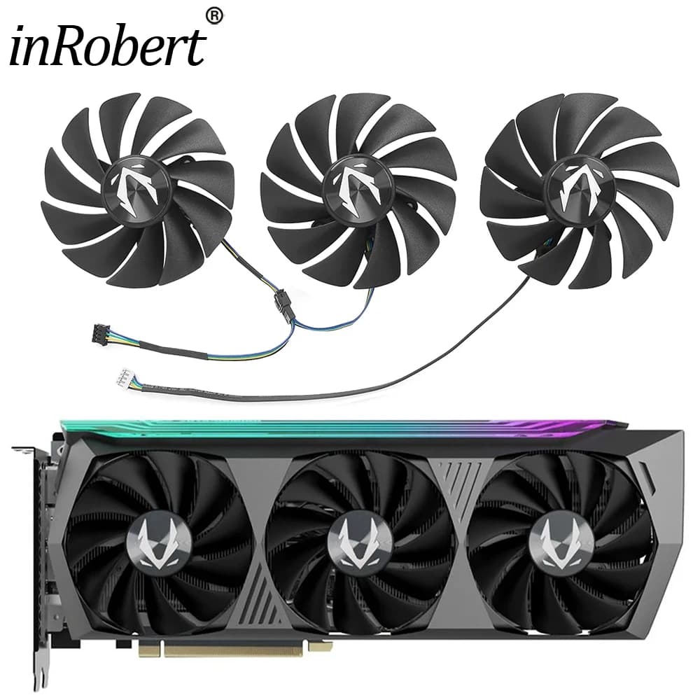 88mm GA92S2U 4PIN GPU RTX3080 RTX3090 Ventola di raffreddamento per ZOTAC RTX 3070 3080 Ti 3090 AMP Holo GPU Ventole della scheda video grafica