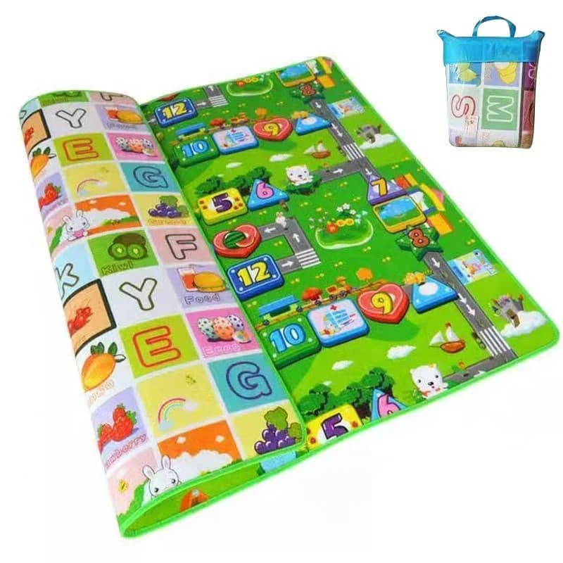 Tappetino da gioco per bambini Tappetino pieghevole per bambini Tappetino strisciante impermeabile per bambini Tappeto non tossico per tappetino da picnic all'aperto portatile per bambini
