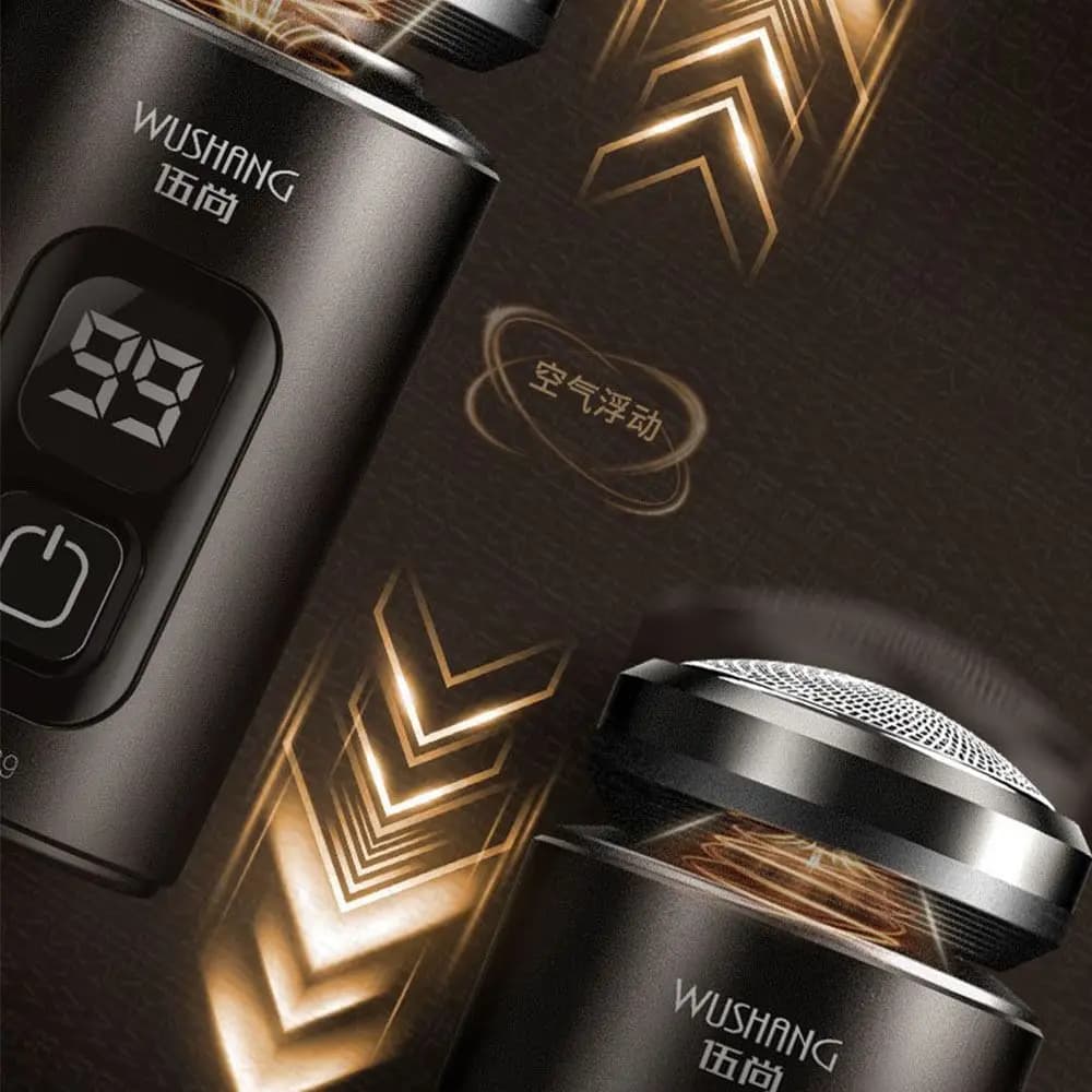 LED Digital Men's Electric Shaver Dry Wet Dual TYPE-C Rechargeable Beard Trimmer Comfortable Space-saving Shaving Shaver Father