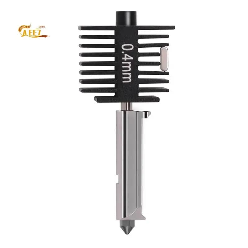 AEE7-2PCS A1 Mini kit hotend di aggiornamento, kit blocco riscaldamento hot end testina di stampa stampante 3D con ugello in acciaio temprato da 0,4 mm