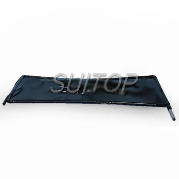 Letto sottovuoto in lattice, larghezza 100 cm x 185 cm, incluso (tubo con struttura e lastra in lattice)