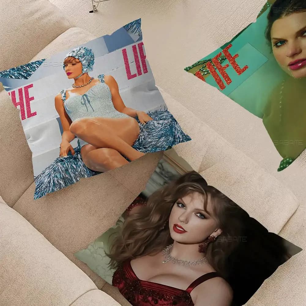 T-Taylor-SwiftS Singer Lining for pillow, pillowcase, decorative cushion for sofa, home decoration