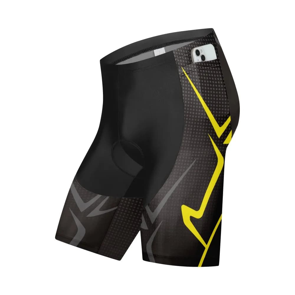 Men's cycling shorts with pockets, summer 2026, professional for MTB, with 9D gel padding