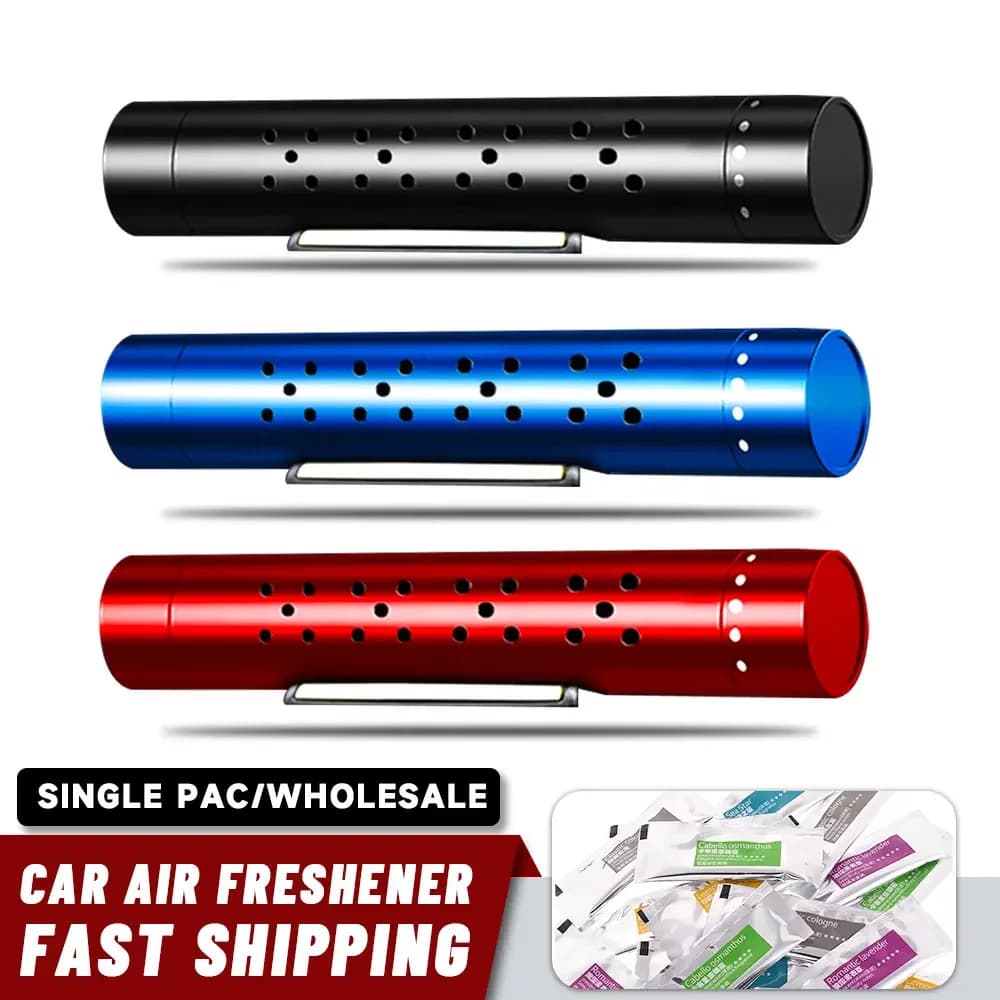 Indoor Car Perfume Diffuser with Car Deodorant Clip, Long-Term Perfume for Vehicles 5 Styles, Rechargeable Car Accessories