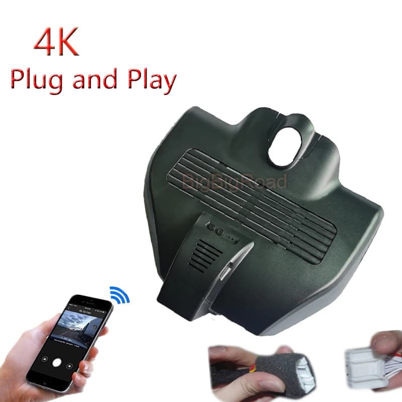 4K Plug And Play Per Mercedes Benz EQC 400 4MATIC/GLC300 Versione Alta 2020 Videoregistratore Per Auto Wifi DVR Dash Camera scatola nera