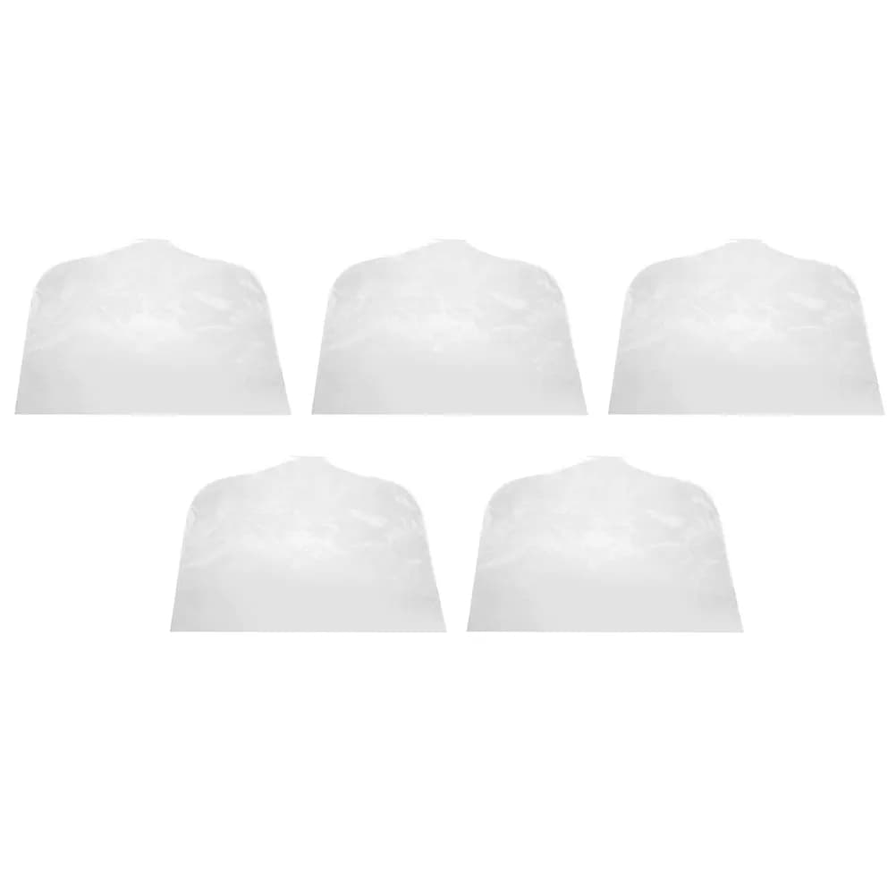 5Pcs Clothes Cover Dust Protector Transparent Garment Bag for Suits Shirts Coats Jackets Home Closet Travel Use 50x40cm