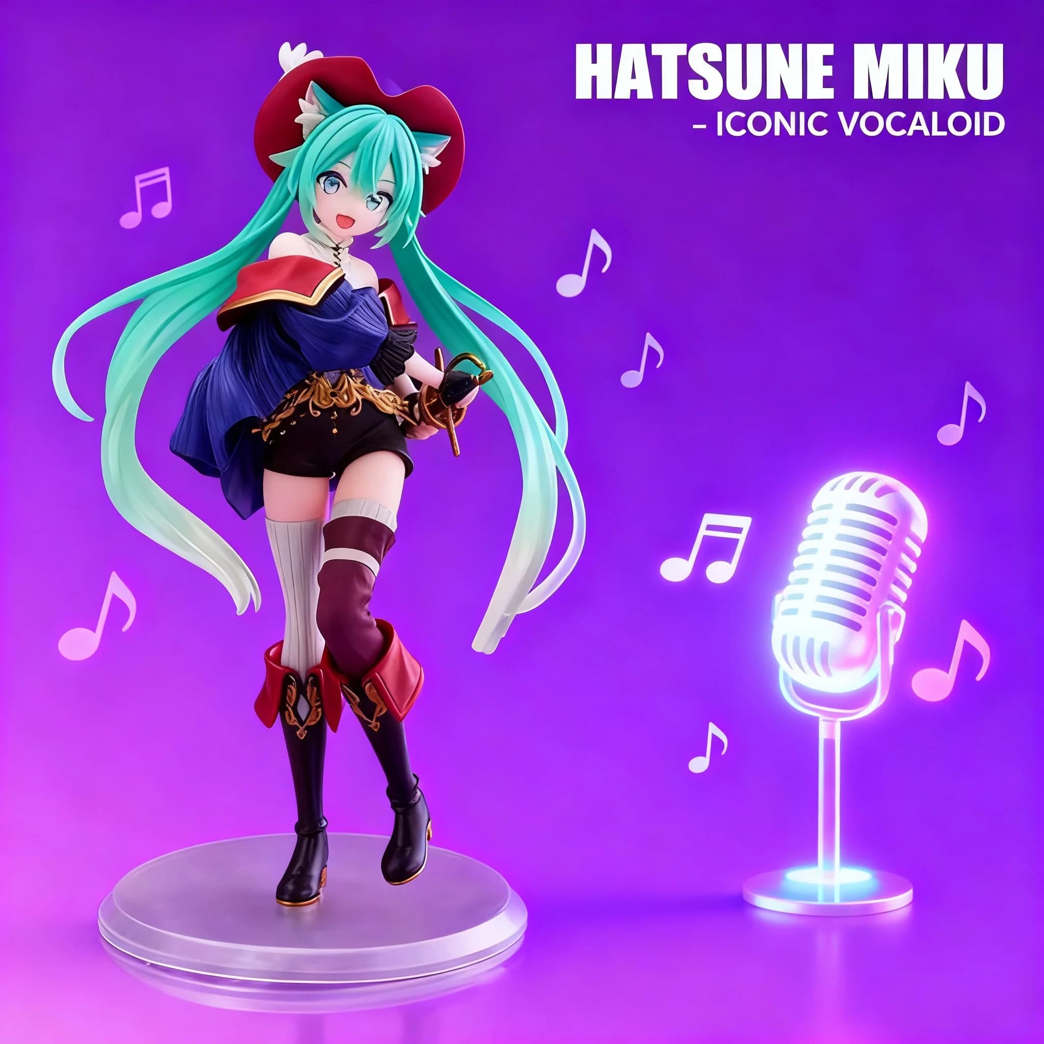 Statua da Collezione Hatsune Miku Fairy Tale Wonderland - Modello Anime Girl - Vendita all'Ingrosso e Dropshipping