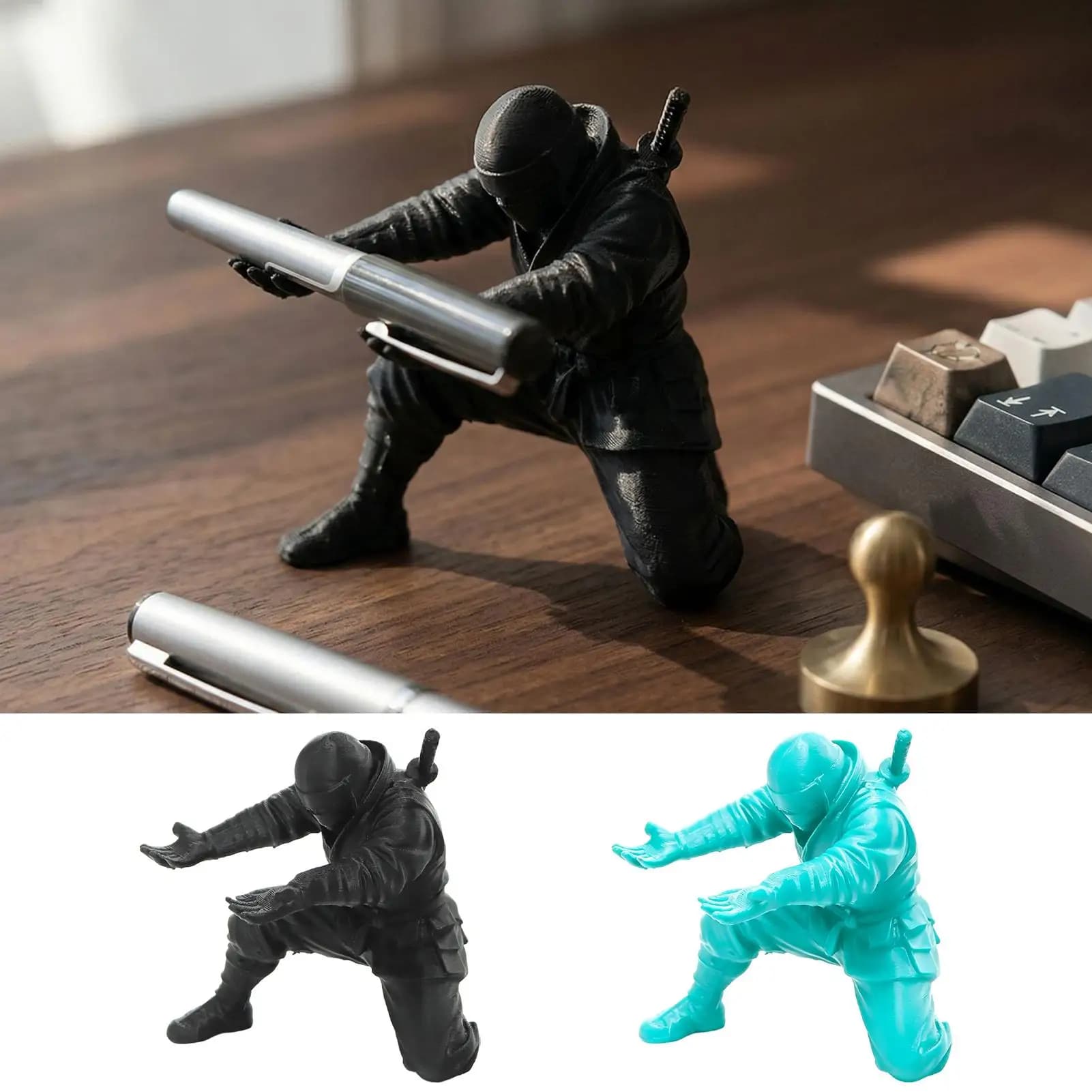 Portapenne da Scrivania Stampato in 3D con Tema Anime, Creativo e Divertente, Organizzatore Multifunzionale per Cancelleria, Elegante Decorazione per Scrivania e Casa