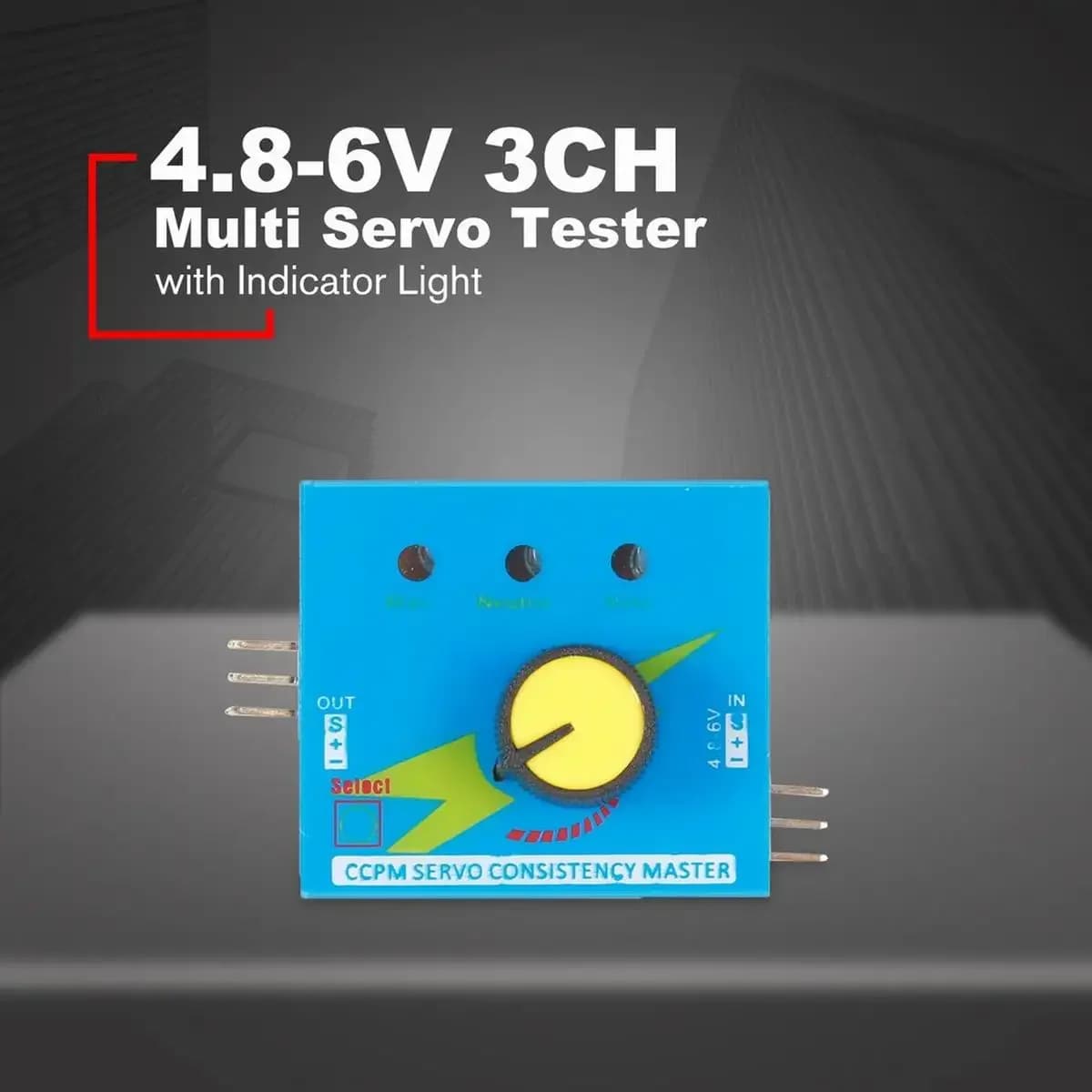 Motore del controller di consistenza CCPM del servo tester ESC digitale per auto elicottero aereo RC