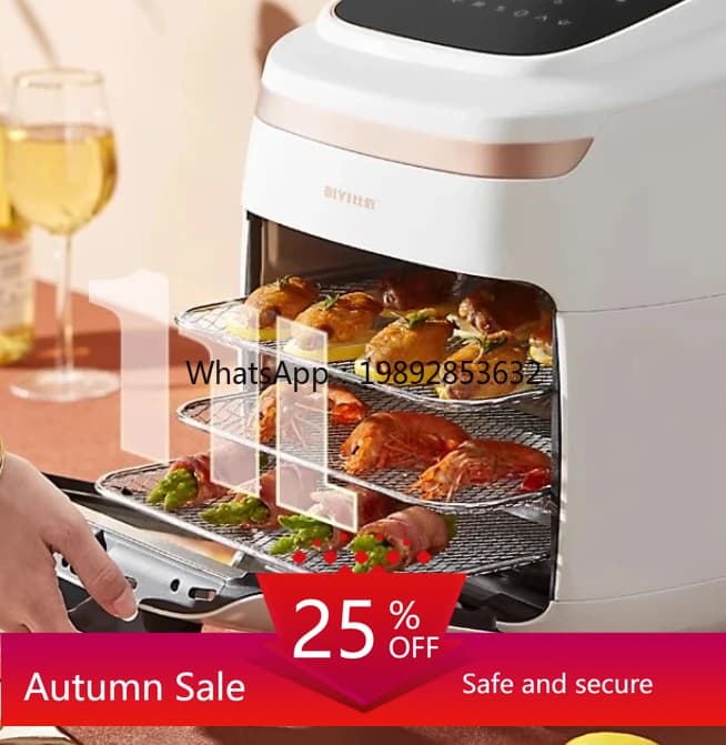Macchina per frutta secca con friggitrice elettrica intelligente a basso contenuto di grassi senza olio visiva per forno ad aria ZZ