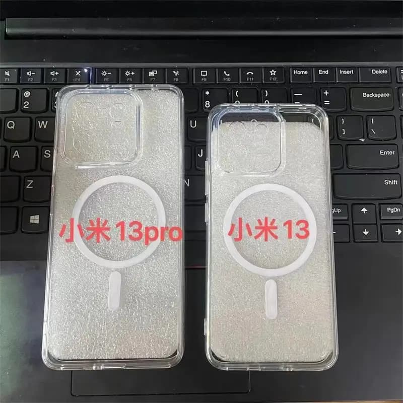 Per Magsafe Custodia magnetica per Xiaomi 13 Pro 11 Ultra Wireless Ricarica Magsafing Cover per Mi 12 11 Pro Trasparente Copertura trasparente