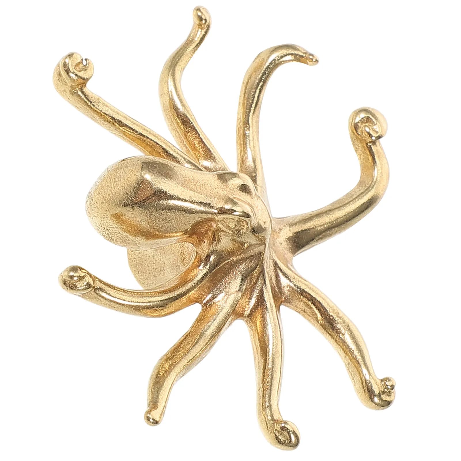 Maniglia a Forma di Polpo per Cassetti, Armadi, Guardaroba, Cucina, Bagno, Maniglia Decorativa in Metallo per Mobili