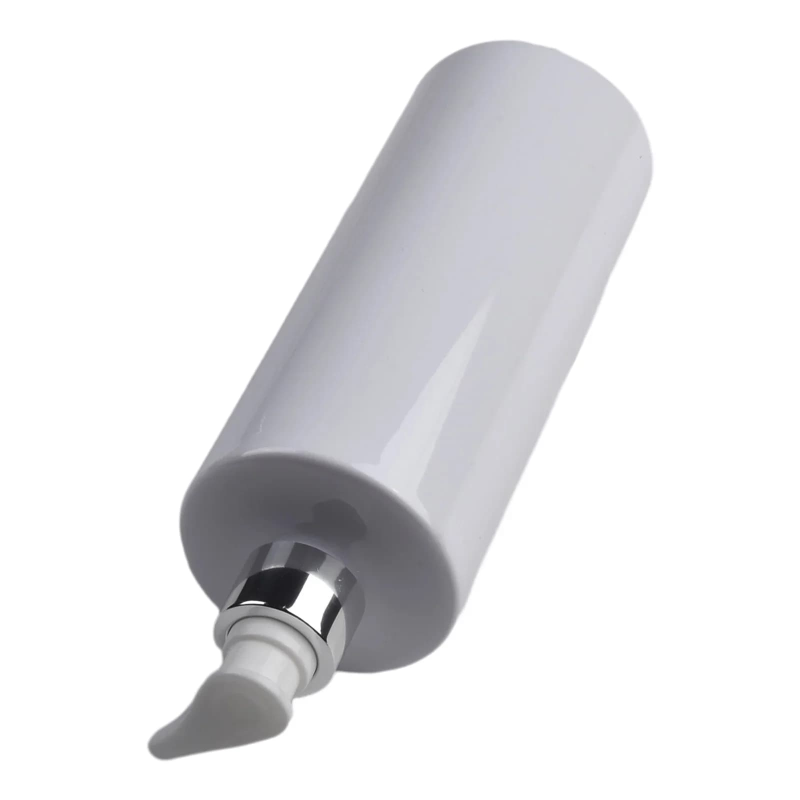 Pratiche bottiglie vuote con pompa adatte per conservare shampoo bianco da 500 ml, perfette per il bagno, bottiglie con pompa, dispenser per sapone.