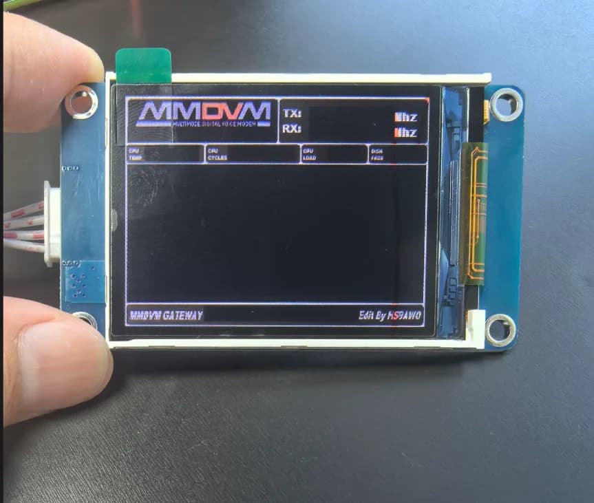 Display LCD TJC da 2,2 pollici per cappello Hotspot MMDVM Duplex/Simplex Nextion Modem Raspberry PI