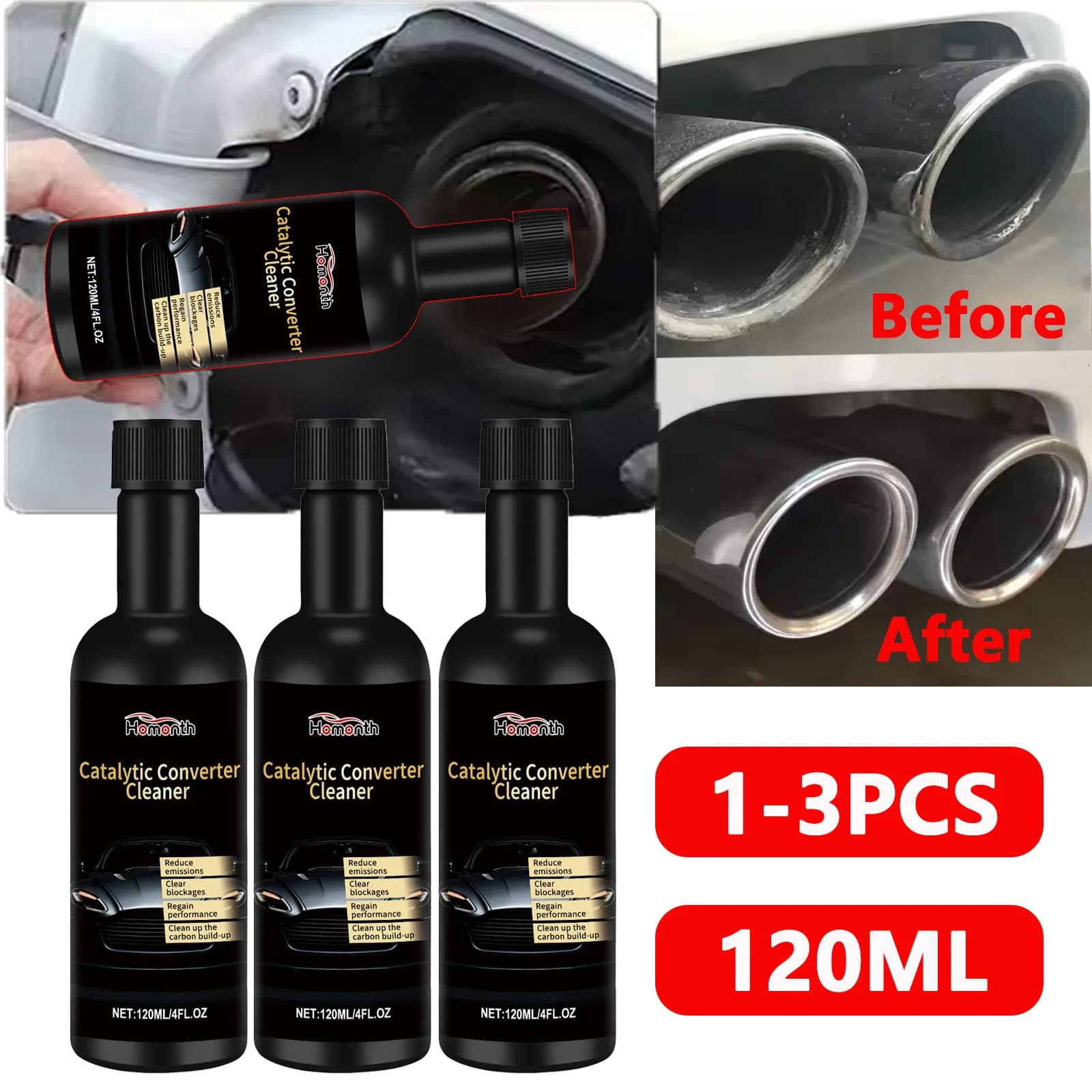 Fuel System Powerful Engine CSV Booster Cleaner for Car Trucks Gasoline Motors