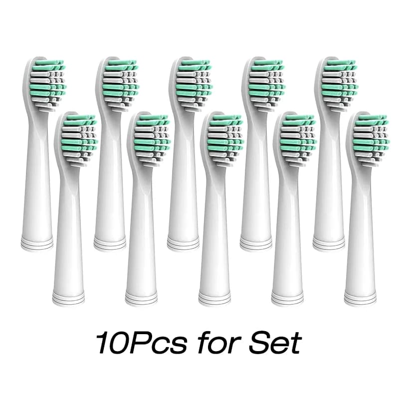 Replacement Brush Heads for Seago Electric Toothbrushes E1-9/SG2303/SG575 Vacuum Packing