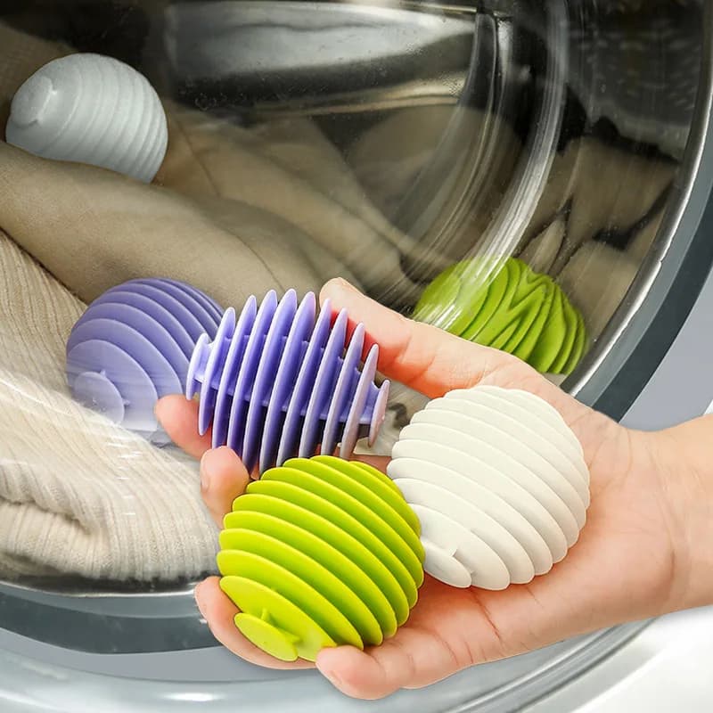 3 pezzi palla per bucato artefatto anti-groviglio lavatrice domestica lavatrice e cura spazzola abbigliamento decontaminazione palla per pulizia artefatto forniture per bucato per prevenire annodare gli indumenti