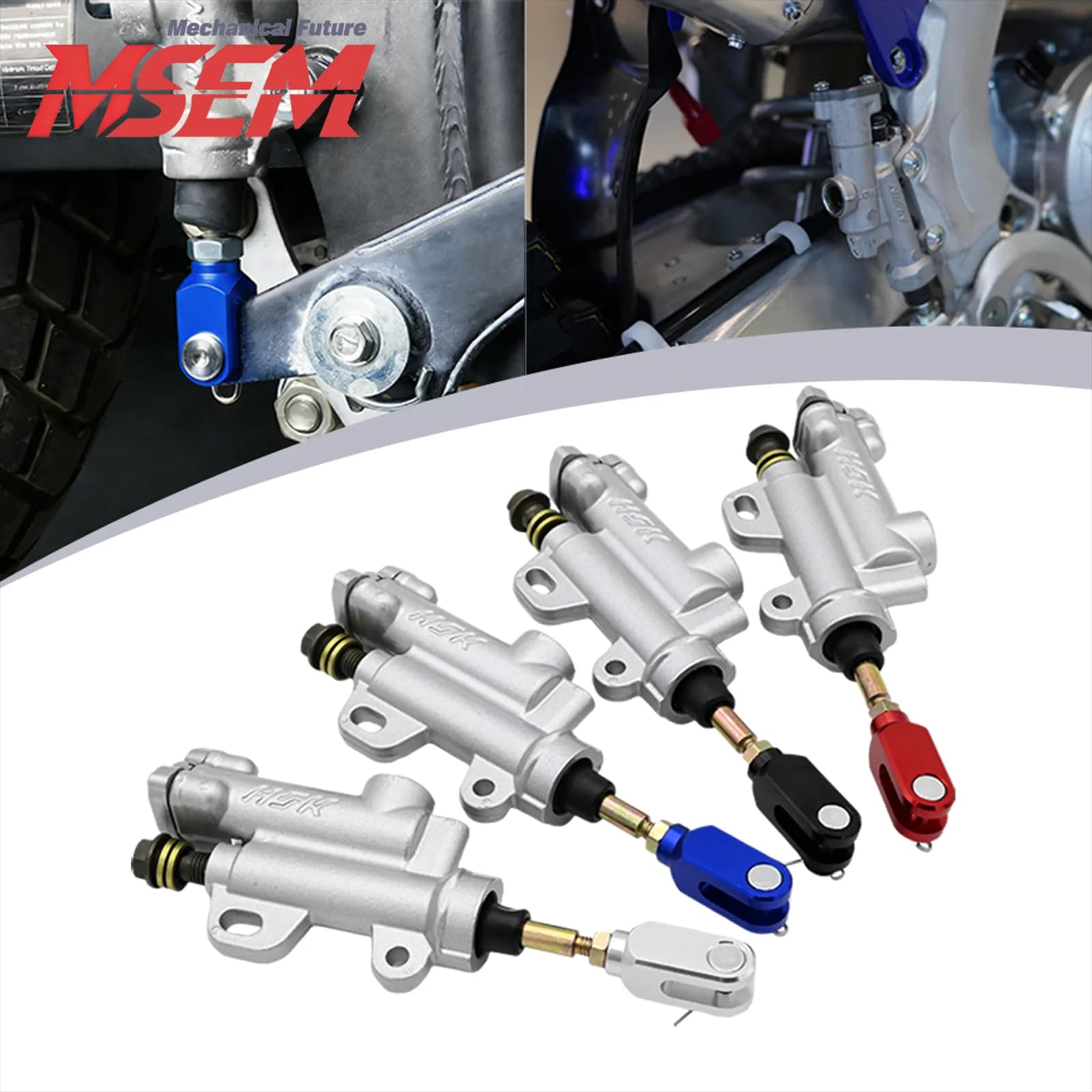 Pompa Cilindro Maestro Freno Idraulico Posteriore per Moto Honda CRF450RWE CRF450L CRF450RX CRF450X CRF250X CR125R Dirt Bike