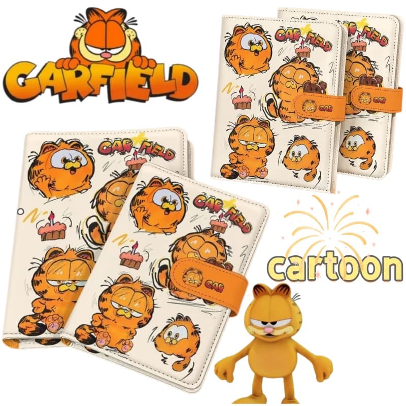 Nuovo quaderno Garfield, cartonato, carino, creativo, dall'aspetto accattivante, elegante, personalizzato, regalo per studenti, diario e agenda.
