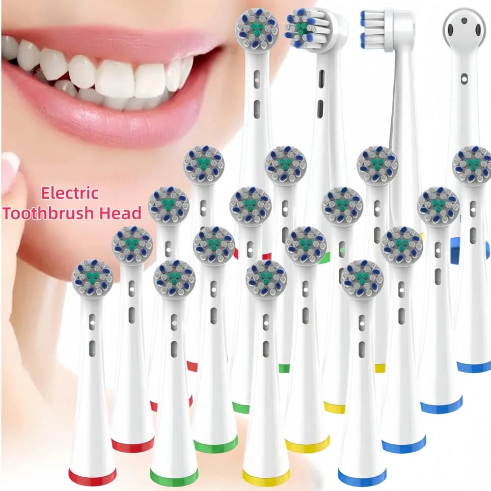 4/8/12 pezzi Testine di ricambio per spazzolino compatibili con le testine per spazzolino elettrico Oral B Professional i0 3/4/5/6/7/8/9/10