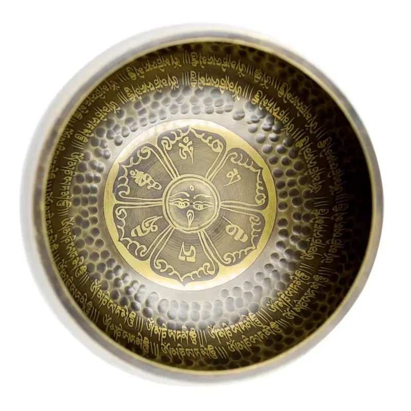 Tibetan Singing Bowl Copper Metal Handmade Meditation Yoga Healing Sound Therapy Chakra Balance Home Decor Gift 10cm 12cm