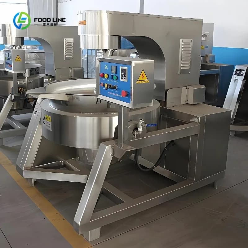 Industrial Electric Jacketed Kettle Stirrer for Food Mixing Cooking Commercial Use Custom