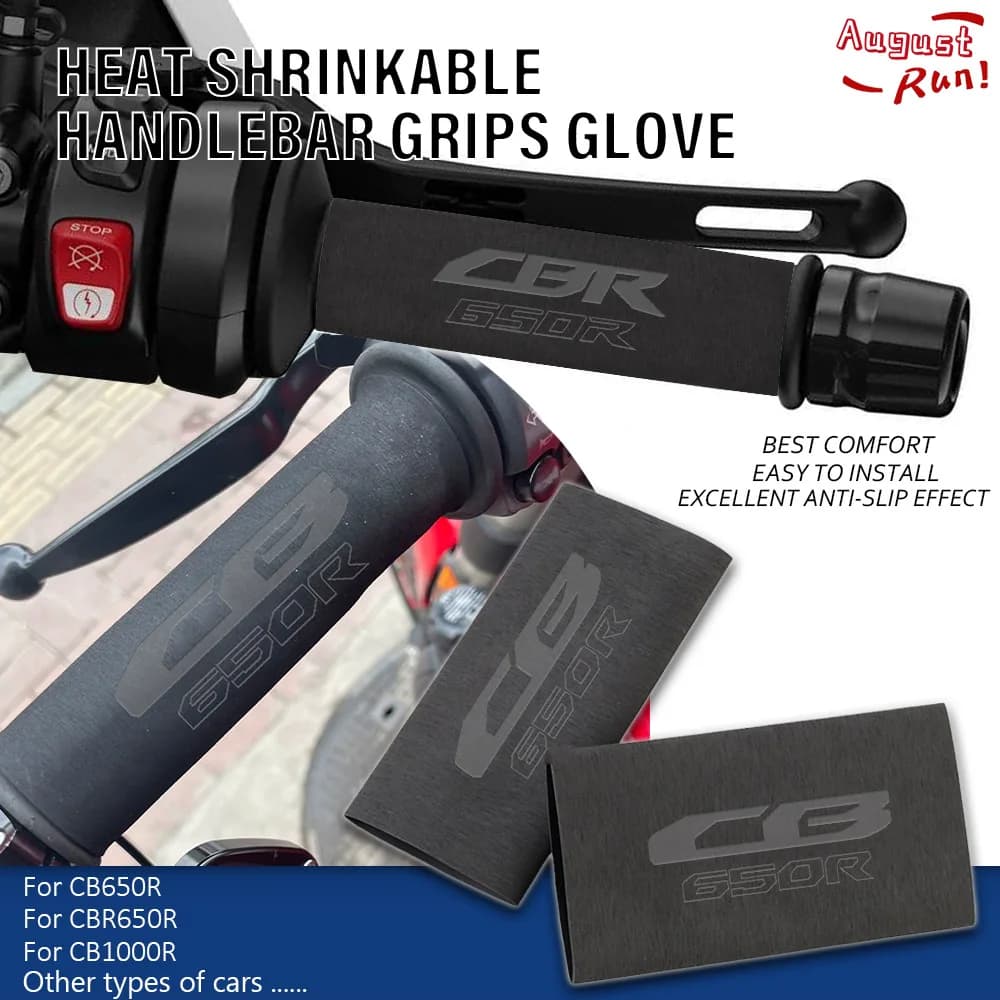 Per HONDA CB650R CBR650R CB1000R CB CBR 650R 100R TUTTO L'ANNO Moto Termoretraibile Grip Copertura antiscivolo Gomma Grip Guanto