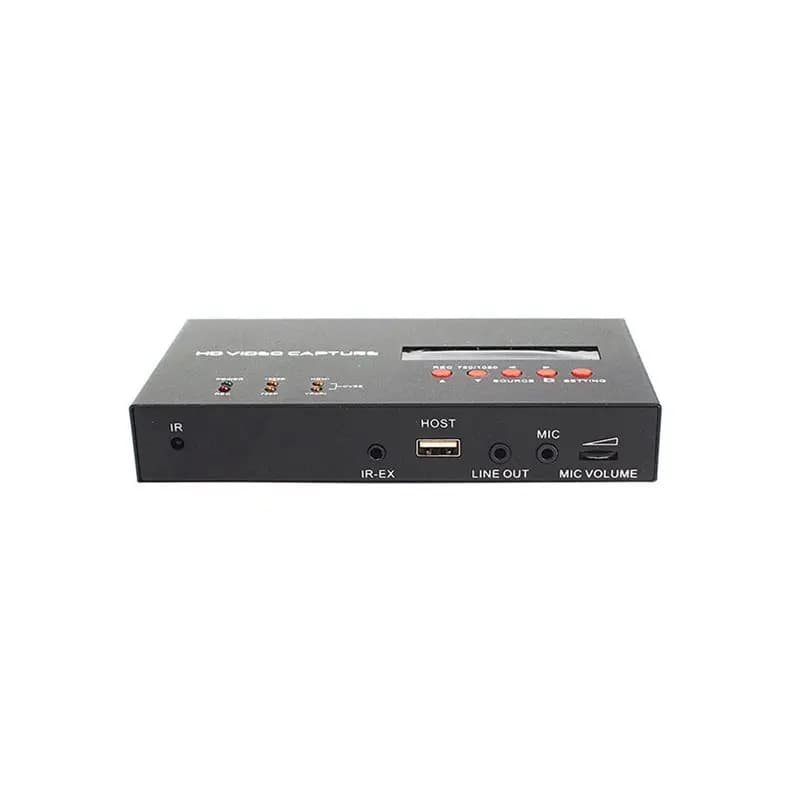 Dispositivo di Registrazione Giochi JABS-Ezcap283s, Scheda di Acquisizione Video HD 1080P con Funzione di Programmazione Temporale