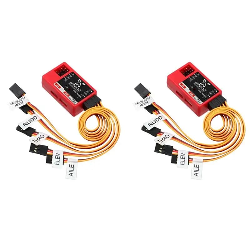 【PRODOTTO INDISPENSBILE】2X Stabilizzatore Giroscopico per Controller di Volo FMS Reflex V3, Funzionalità Giroscopica Fissa per Aerei RC FMS Warbird, Droni ed Elicotteri