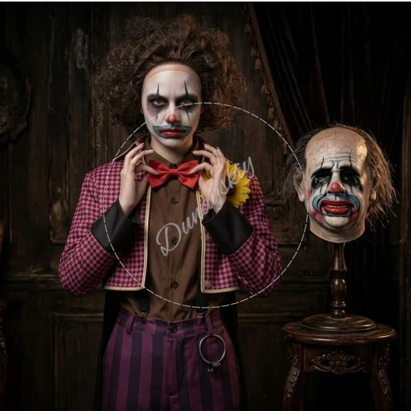 Halloween Performance Cosplay Costume Dead By Daylight The Clown Kenneth Chase Full Set Game Same Style Party Costume Halloween