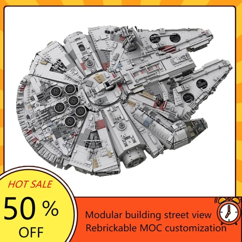 5656PCS MOC Space Battle Series Ultimate Satellite Veicolo spaziale Modello Puzzle personalizzato Tecnologia Assemblaggio fai da te Giocattoli Regali