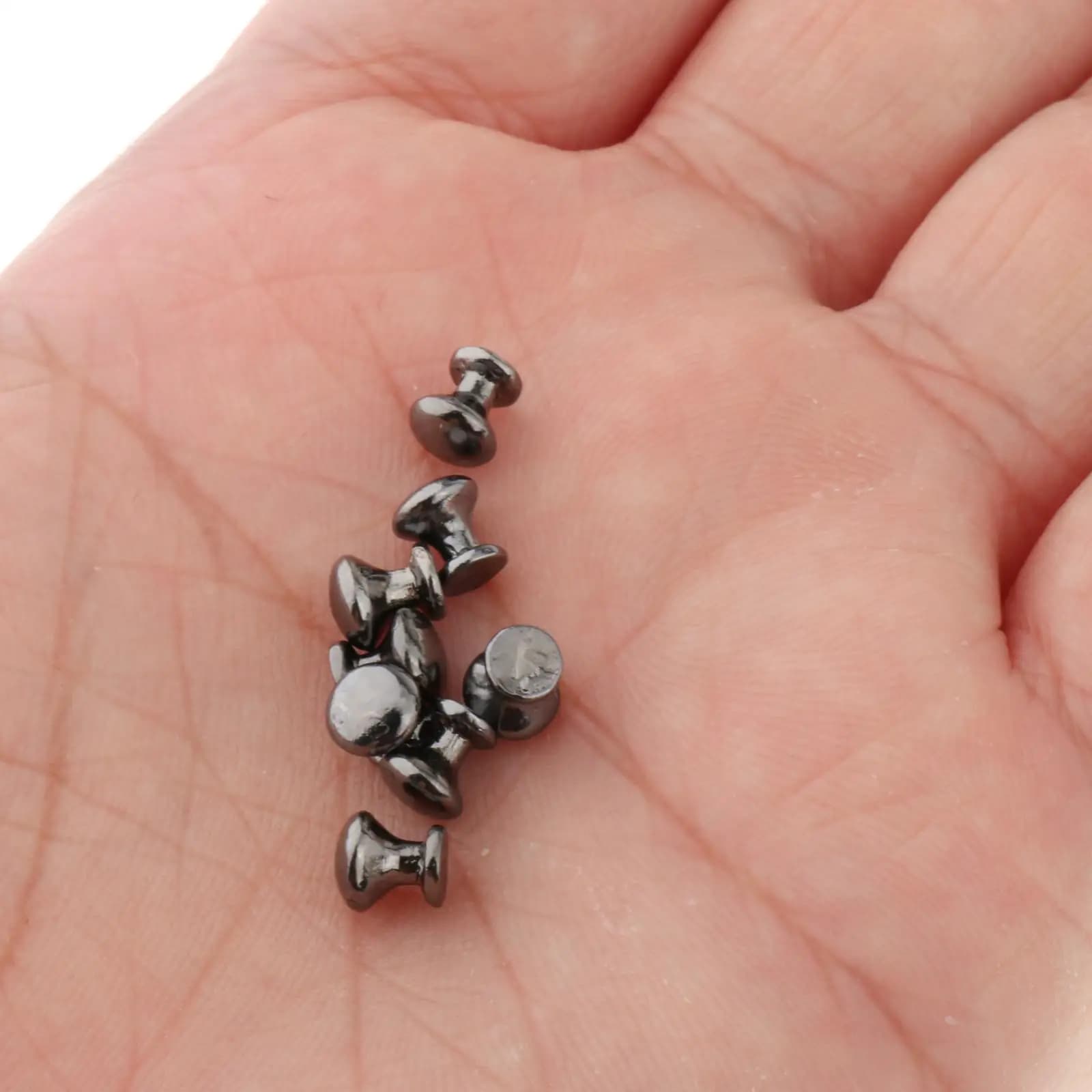 Maniglie per Porte di Case delle Bambole, Accessori in Metallo per Mobili in Miniatura, Pomelli Rotondi per Set Cucina Casa delle Bambole