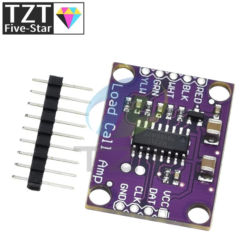 Sensore di pesatura GREATZT HX711 con conversione A/D a 24 bit, scheda amplificatore per celle di carico, sensori di peso per Arduino