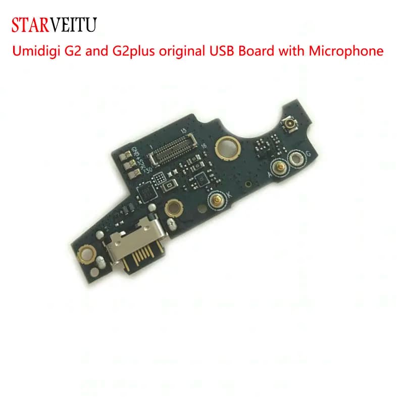 Per UMIDIGI G2 Plus Scheda USB Microfono G2 Tipo C Circuiti caricabatterie connettore dock di ricarica originale
