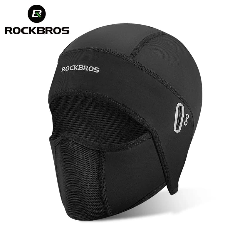 ROCKBROS Cappellino Estivo in Seta Ghiacciata per Moto e Bici, Traspirante e ad Asciugatura Rapida, Maschera Integrale per Ciclismo, Corsa e MTB