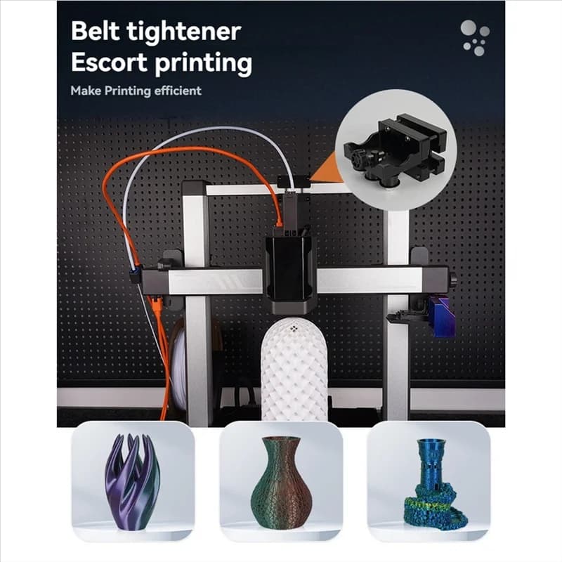 Kit tenditore per cinghia di distribuzione superiore per Anycubic Kobra 3 Stringere e allentamento della cinghia della stampante 3D per accessori Neptune 4 Max