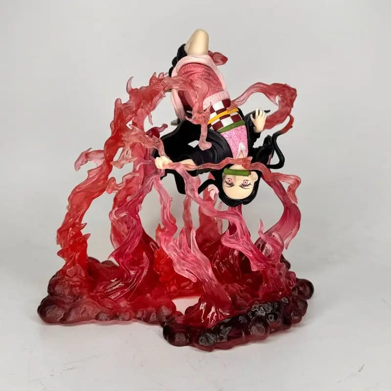 Statuetta Anime di Kamado Nezuko da Demon Slayer, 17cm, Action Figure, Ornamento da Collezione, Modello in PVC, Regalo di Compleanno